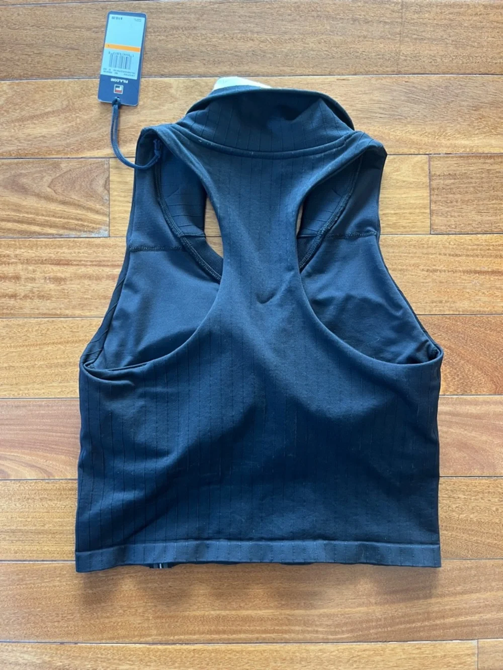Fila Challenger Black Crop Polo Tank and Pleated Tennis Skort Set XS S - Picture 6 of 6